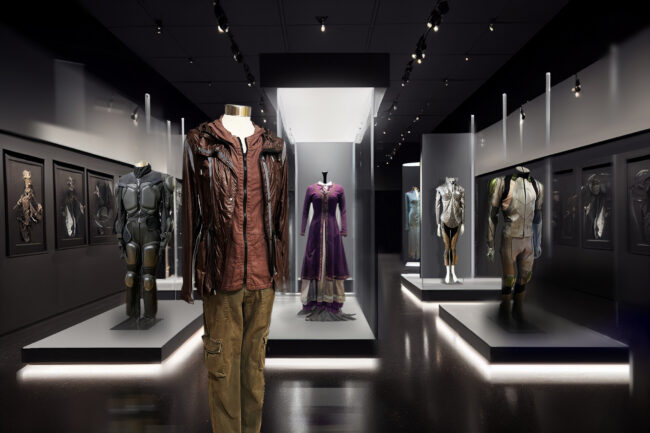 Movie costume visual display from Touring exhibition from the Movie Magic